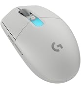 Logitech G305 X Superlight Wireless Gaming Mouse - White | Lightweight 59g, HERO 44K Sensor, RGB ...