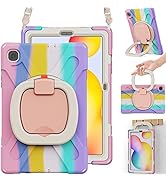 BRAECN Heavy Duty Silicone Case for Samsung Galaxy Tab S6 Lite 10.4 inch 2022/2020 with Pen Holde...