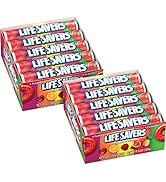 LIFE SAVERS 5 Flavors Hard Candy Bulk Pack, 1.14 oz Roll (Pack of 20)