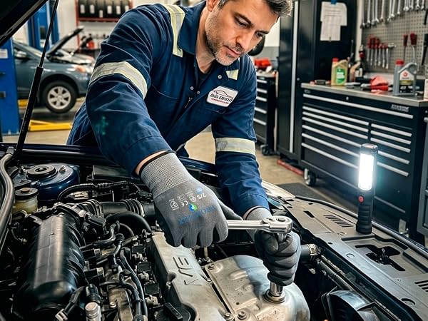 Mechanics, automotive repair, warehouse picking & packing, heavy lifting, installation