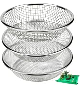 Svincolare 3PACK Soil Sifter for Gardening - Rock Sand Dirt Compost Sifter Fits 5-Gallon Buckets ...