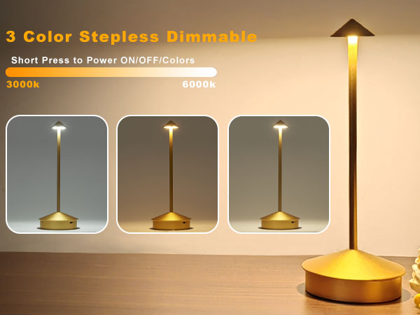 battery table lamp