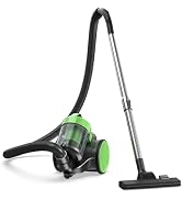 OLIXIS Canister Vacuum Cleaner for Home, Lightweight Portable Vacuum Cleaners with Automatic Retr...