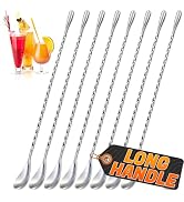 bartending gifts baby silver spoon drink mixing spoon long handle soup spoon