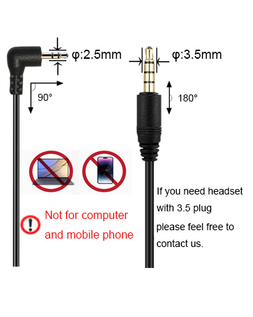 2.5mm headset