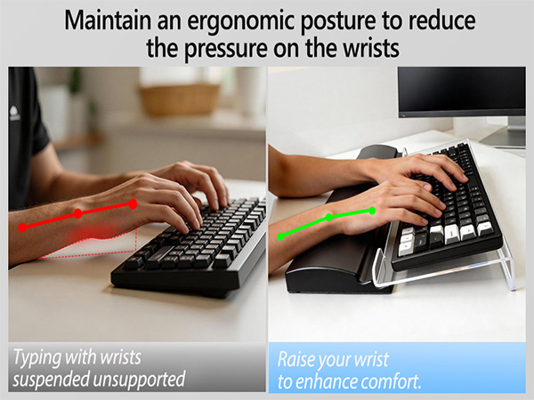4-Level Height Adjustment, Ergonomic Holder