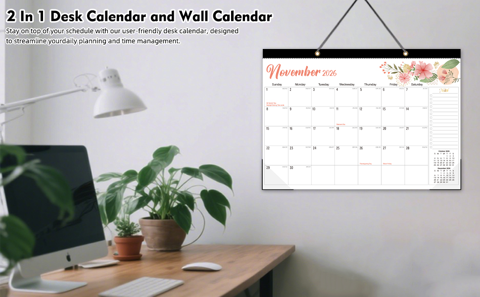 2026 calendar