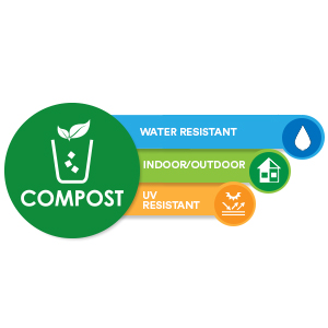 Compost sticker