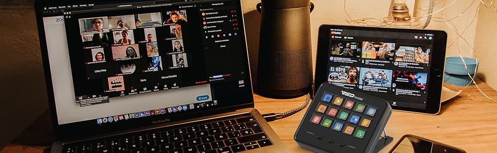 macro keyboard key pad gaming streaming deck stream cronus zen programmable shortcut customized