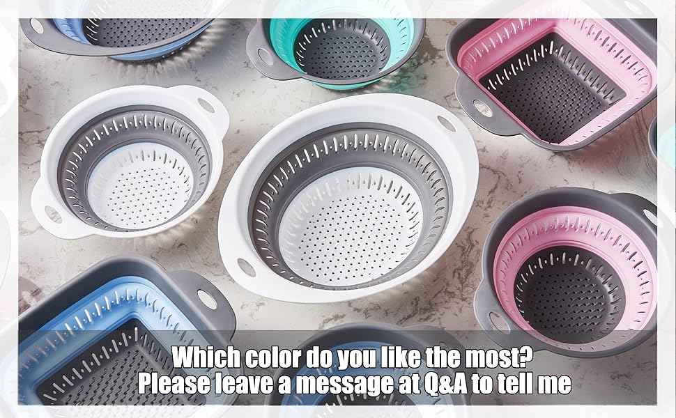 collapsible strainer