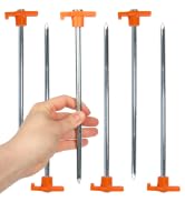 tent stake, nail pegs, six pack, 10 inch, tent pegs