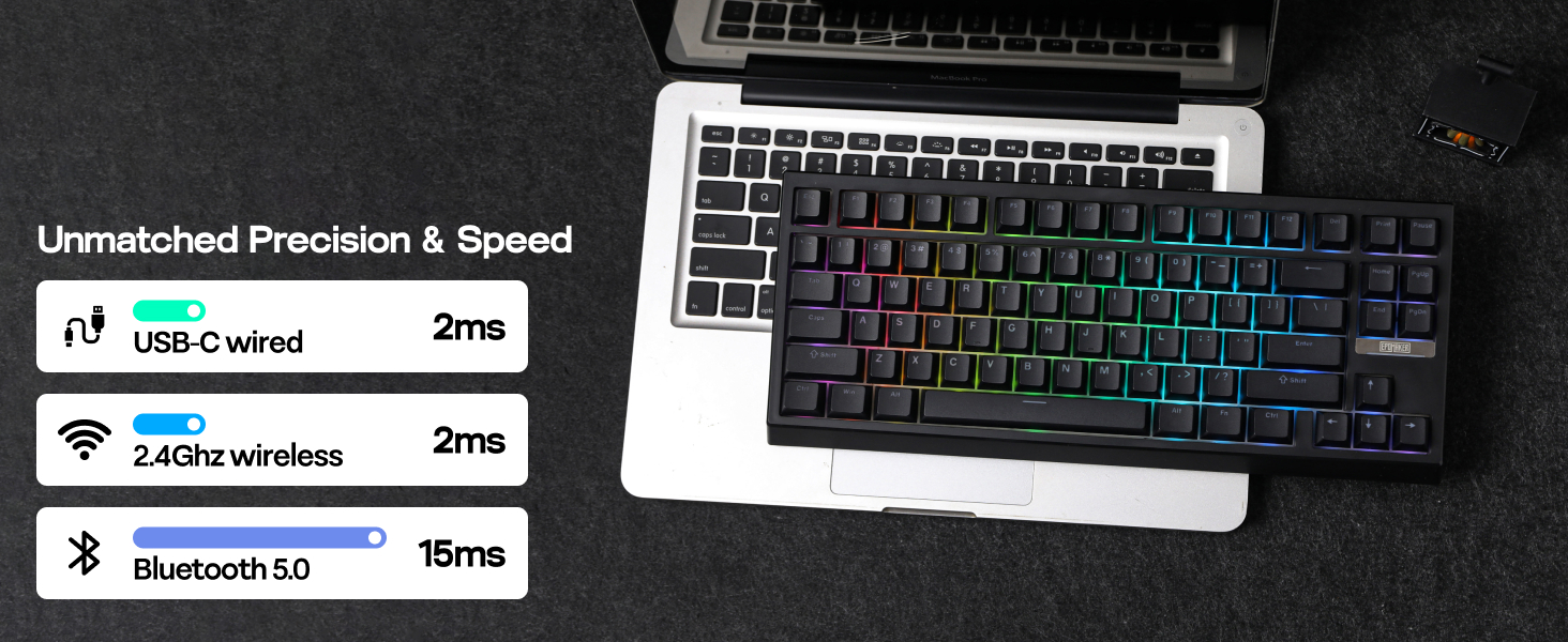 EPOMAKER G84 80% Gasket Mechanical Keyboard