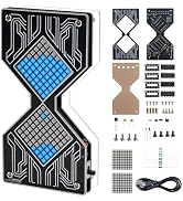 Electronic Hourglass Soldering Prpject Kit, 1-99 Minute Countdown | Circuit Project with LED Flow...