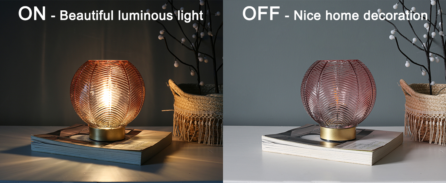 Small Table lamps for living room Decorative Beside Lamp for Corner Bedroom