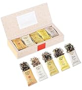 Pinky Up Chai Tea Gift Sampler, Variety Tea Packets of Flavored Tea, Loose Leaf Tea Sampler, Caff...