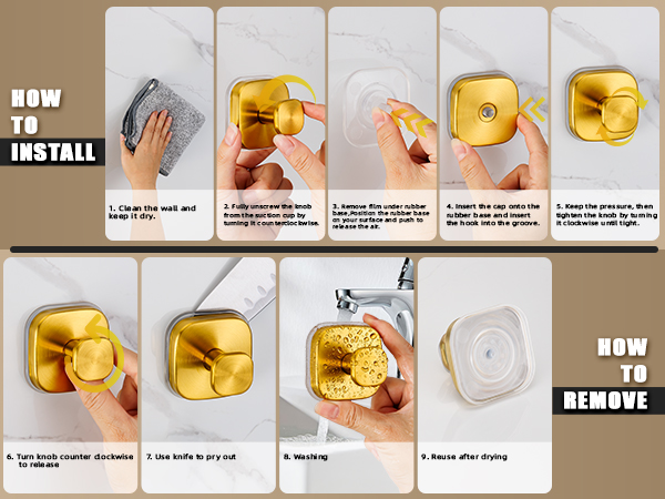 suction cup hook for shower
