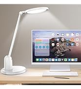 Kitloo Desk Lamps for Home Office with Stable Base, 1000LM Ultra Bright Eye-Caring Desk Light, 30...