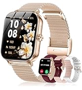 Smart Watches for Women (Android&iPhone), 1.85" HD Smart Watch with Calls/Messages/Notifications,...