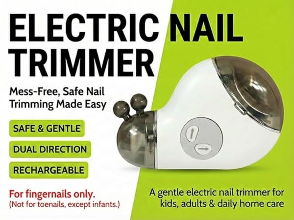 Electric Nail Clippers and Polisher