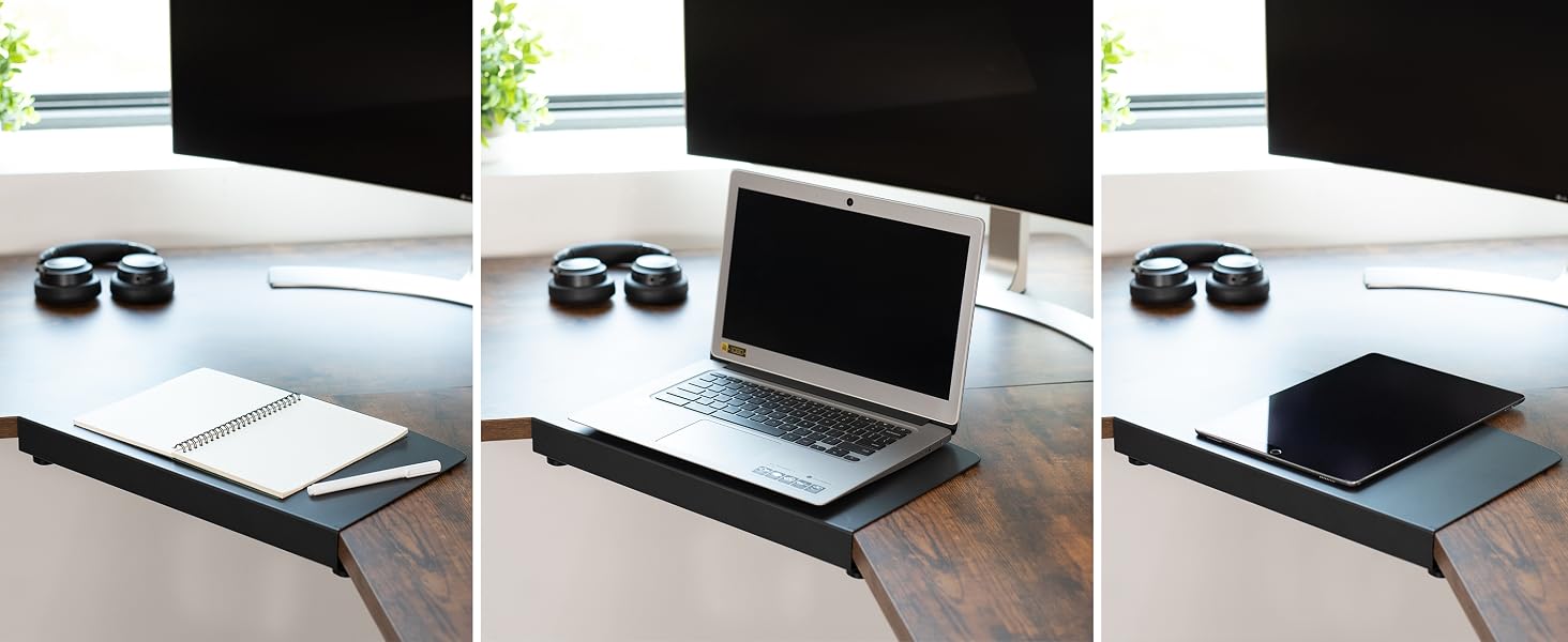 Three corner desk setups