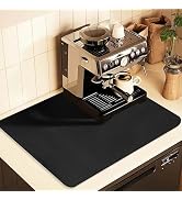 Coffee Mat - Coffee Bar Mat for Countertops, Hide Stain Anti Absorbent for Kitchen Counter, Super...