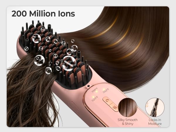 wireless hair straightening