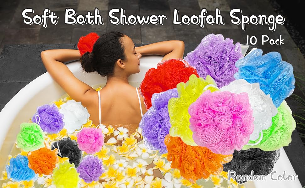 bath loofah sponges