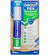 Grout Pen Tile Paint Marker: Waterproof Grout Paint, Tile Grout Colorant and Sealer Pen - Winter ...