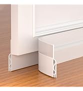 Pundin Door Draft Stopper,Adjustable Door Sweep for Bottom of Door,Silicone Weather Stripping Doo...