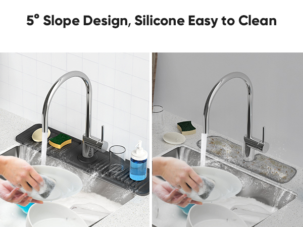 kitchen faucet mat