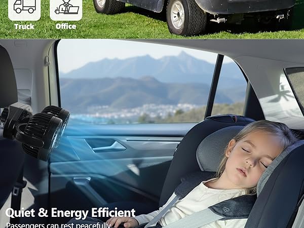 clip car fan