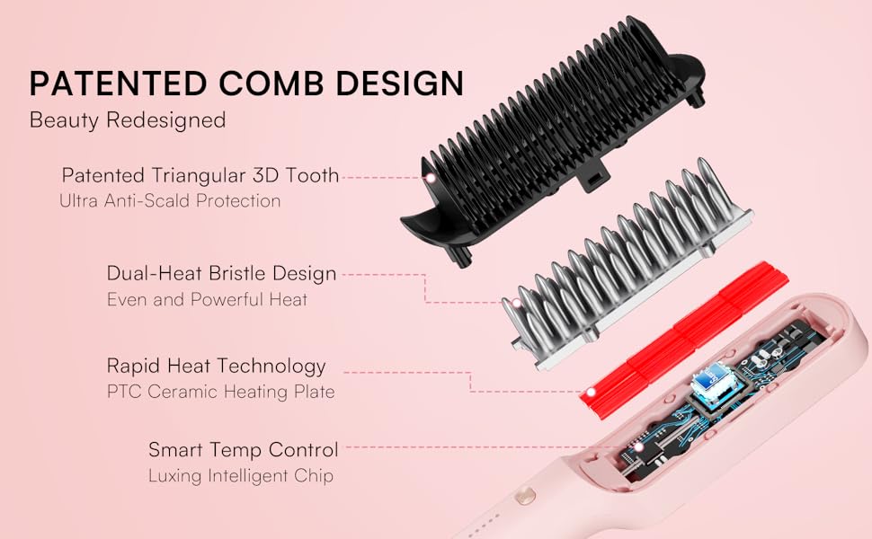 Patented Comb Design