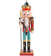 Pink Nutcracker Christmas Decorations Nutcracker Figures Soldier Wooden Ornaments Glitter Collect...