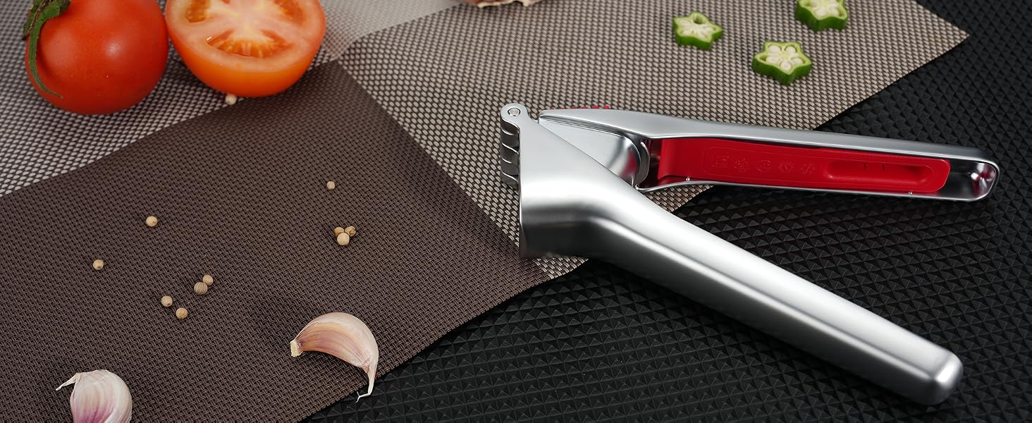Heavy-Duty Garlic Press