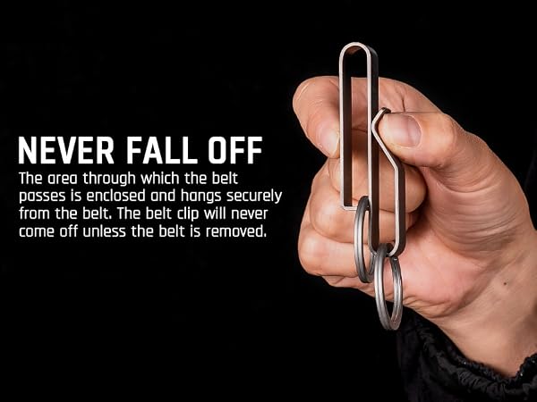 duty belt key clip
