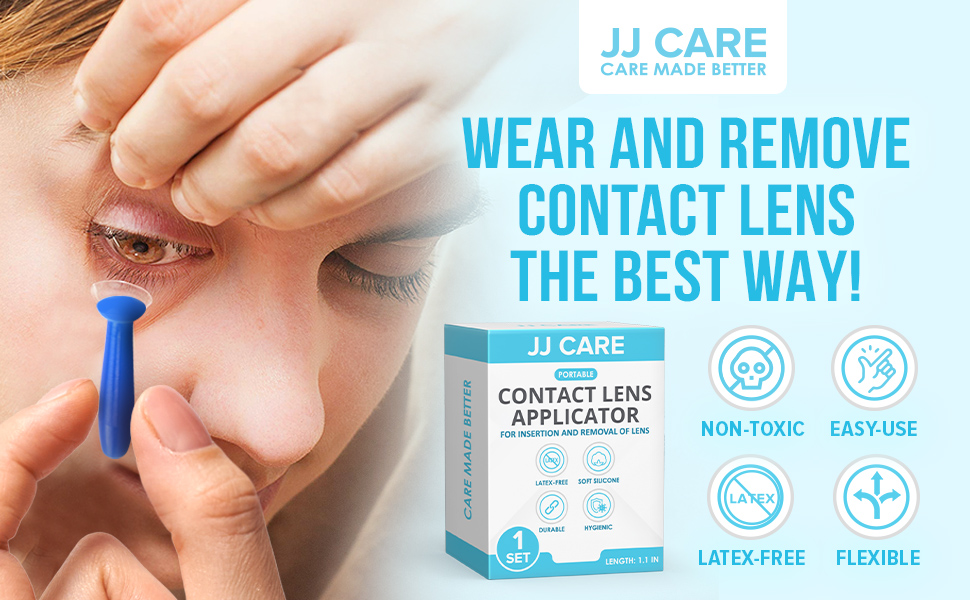 Contact lens remover, contact lens, applicator, contact lens insertion tool