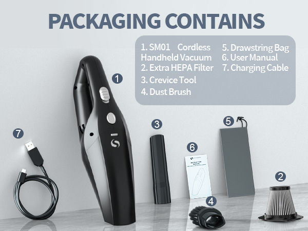 car vacuum portable cordless