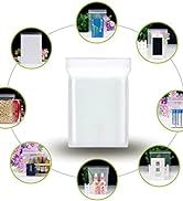 Cherodada 4" x 6" (100 pcs) 4 Mil Clear Reclosable Bags, Heavy Duty Small Plastic Clear Reclosabl...