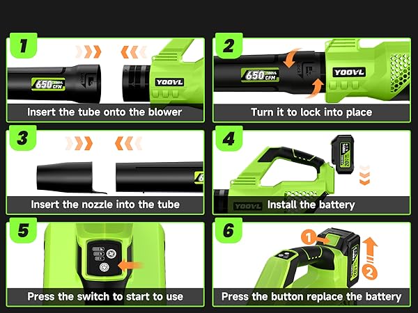 electric leaf blower