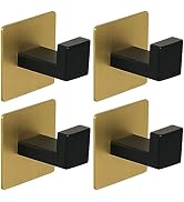 Alise Towel Hooks Single Robe Clothes Hook for Bathroom Toilet Shower Bathtub Bedroom Kitchen Wal...