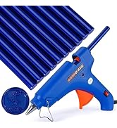 Wax Seal Kit with Wax Gun and 10pcs Navy Blue Sealing WaxSticks, to Make Wax Seals for Envelope W...