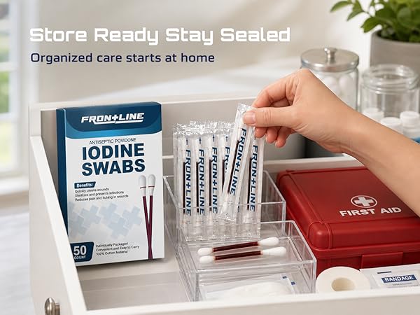 povidone iodine ointment swabsticks wound cleaning wipes care supplies antiseptic solution wash