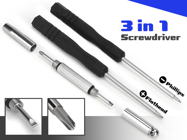 Eye Glasses Repairing Screwdriver Set with Eyeglass Screws