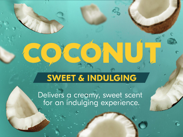 Delivers a creamy, sweet scent for an indulging experience