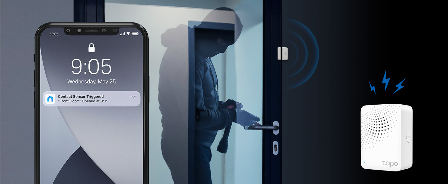 Secure Your Home with Alarms & Real-Time Notifications