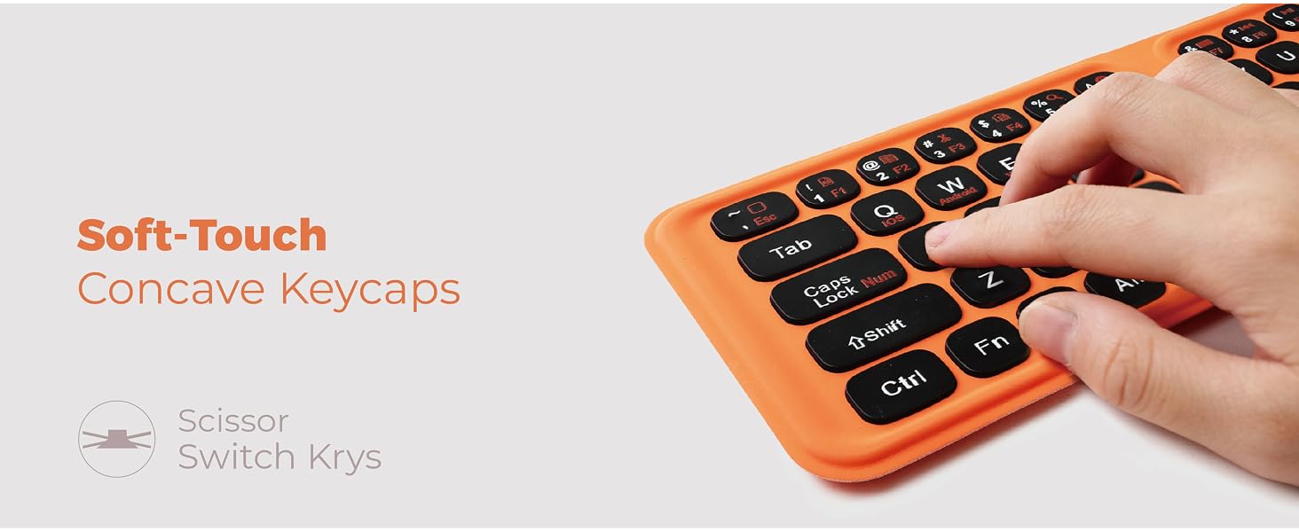 MIPOW MIFFY Triple-Fold Wireless Bluetooth Keybaord