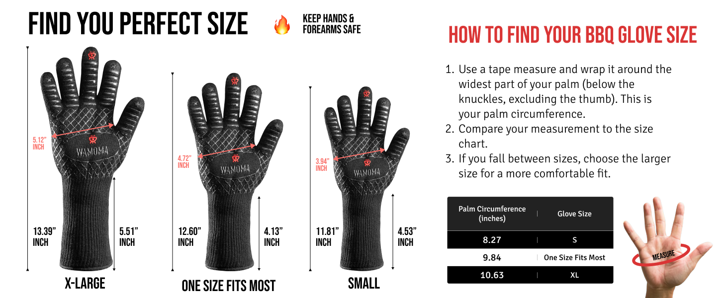 Stretch Cuff gloves for oven baking cooking handling hot food dishes