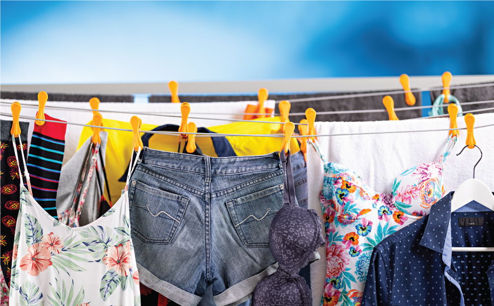 Save line space with HEGS Clothespins