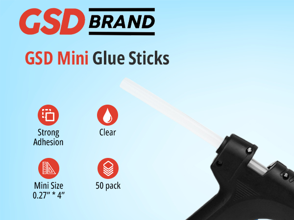 glue hot mini small bulk barras silicona craft 7mm skinny long thick thin barra gun hotglue low