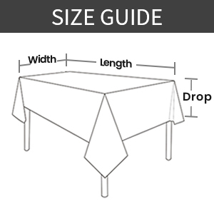tablecloth size